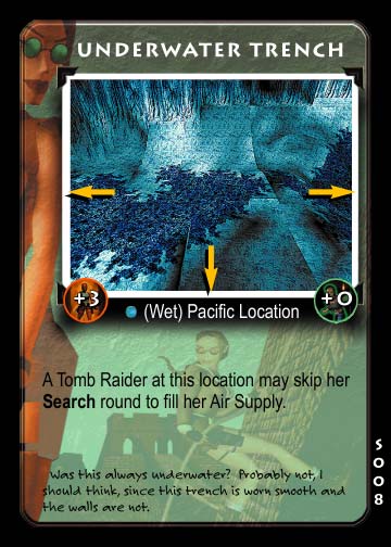 Tomb Raider CCG | Underwater Trench - Slippery When Wet #8 | The Nerd Merchant