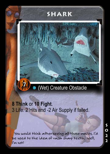 Tomb Raider CCG | Shark - Slippery When Wet #22 | The Nerd Merchant