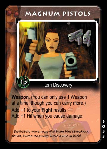 Tomb Raider CCG | Magnum Pistols - Slippery When Wet #53 | The Nerd Merchant