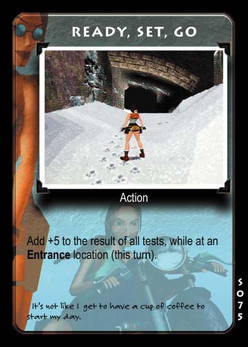 Tomb Raider CCG | Ready, Set, Go - Slippery When Wet #75 | The Nerd Merchant