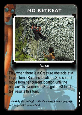 Tomb Raider CCG | No Retreat - Slippery When Wet #123 | The Nerd Merchant