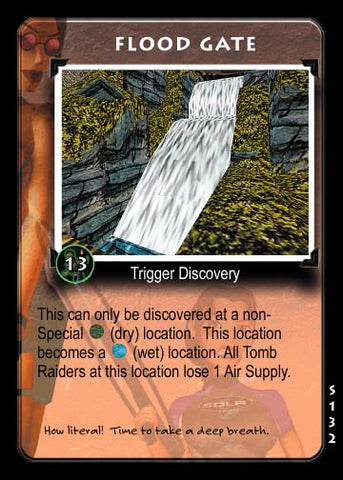 Tomb Raider CCG | Flood Gate - Slippery When Wet #132 | The Nerd Merchant