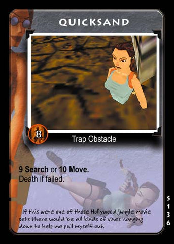 Tomb Raider CCG | Quick Sand - Slippery When Wet #136 | The Nerd Merchant