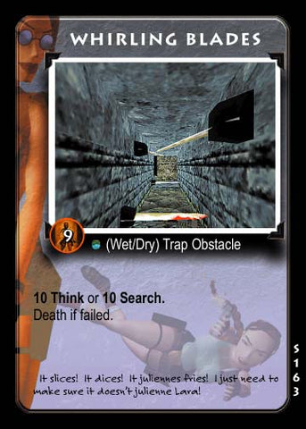 Tomb Raider CCG | Whirling Blades - Slippery When Wet #163 | The Nerd Merchant