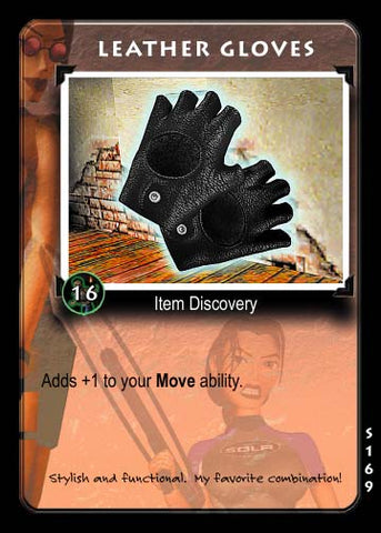 Tomb Raider CCG | Leather Gloves - Slippery When Wet #169 | The Nerd Merchant