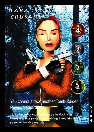 Tomb Raider CCG | Lara Croft, Crusader - Slippery When Wet #184 | The Nerd Merchant