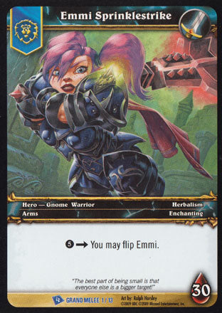 World of Warcraft TCG | Emmi Sprinklestrike - Arena Grand Melee 1/13 | The Nerd Merchant