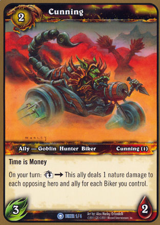 World of Warcraft TCG | Cunning - Promo Cards | The Nerd Merchant