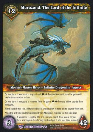 World of Warcraft TCG | Murozond, The Lord of the Infinite - Battle of Aspects Treasure 1/75 | The Nerd Merchant