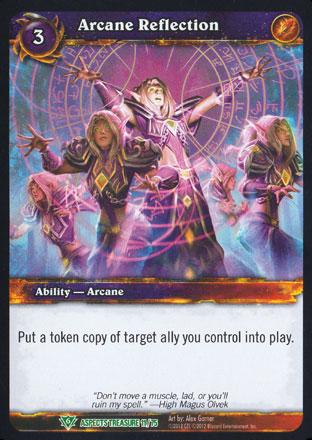 World of Warcraft TCG | Arcane Reflection - Battle of Aspects Treasure 11/75 | The Nerd Merchant