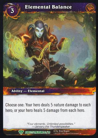 World of Warcraft TCG | Elemental Balance - Battle of Aspects Treasure 23/75 | The Nerd Merchant