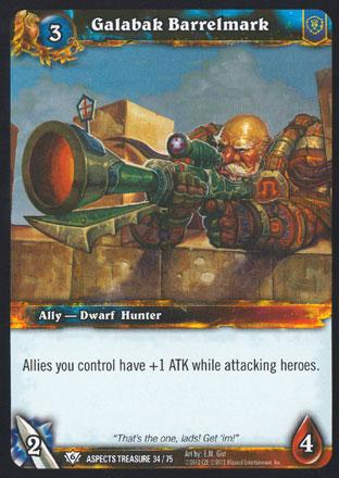 World of Warcraft TCG | Galabak Barrelmark - Battle of Aspects Treasure 34/75 | The Nerd Merchant