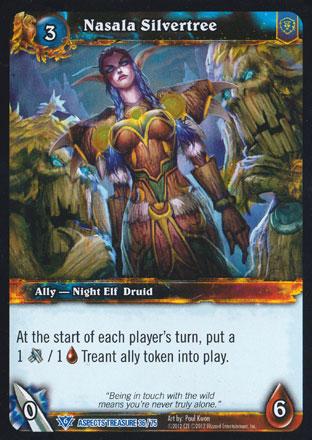 World of Warcraft TCG | Nasala Silvertree - Battle of Aspects Treasure 36/75 | The Nerd Merchant