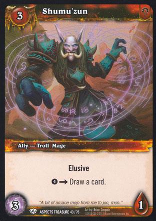 World of Warcraft TCG | Shumu'zun - Battle of Aspects Treasure 43/75 | The Nerd Merchant