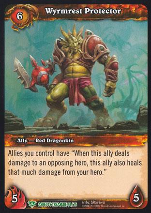 World of Warcraft TCG | Wyrmrest Protector - Battle of Aspects Treasure 59/75 | The Nerd Merchant