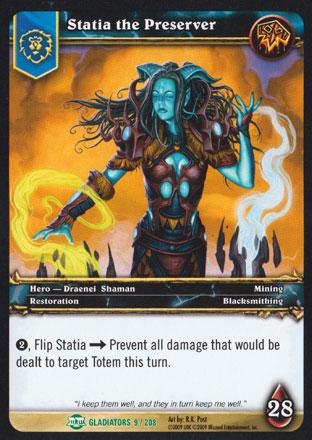 World of Warcraft TCG | Statia the Preserver - Blood of the Gladiators 9/208 | The Nerd Merchant