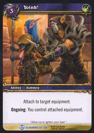 World of Warcraft TCG |Yoink! - Blood of Gladiators 60/208 | The Nerd Merchant