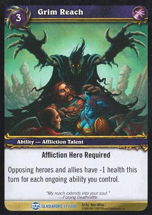 World of Warcraft TCG |Grim Reach - Blood of the Gladiators 71/208 | The Nerd Merchant