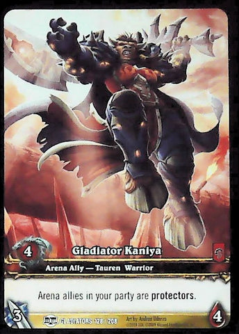 World of Warcraft TCG | Gladiator Kaniya (Extended Art) - Blood of the Gladiators 128/208 | The Nerd Merchant