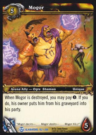 World of Warcraft TCG |Mogor - Blood of Gladiators 152/208 | The Nerd Merchant