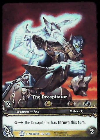 World of Warcraft TCG | The Decapitator (Extended Art) - Blood of the Gladiators 175/208 | The Nerd Merchant