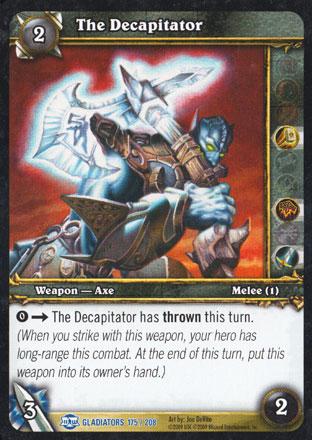 World of Warcraft TCG | The Decapitator - Blood of Gladiators 175/208 | The Nerd Merchant