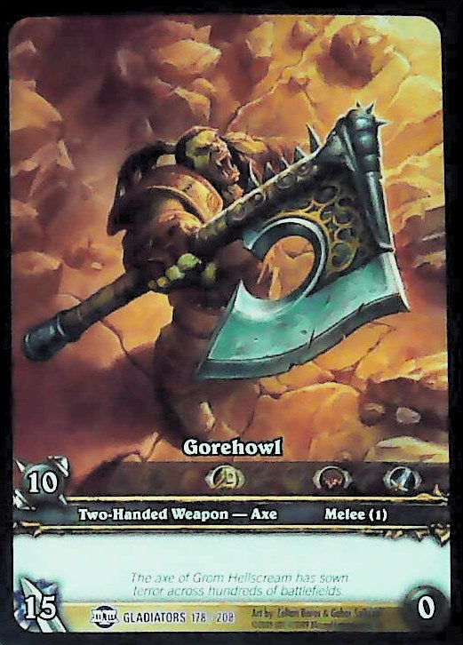 World of Warcraft TCG | Gorehowl (Extended Art) - Blood of the Gladiators 178/208 | The Nerd Merchant