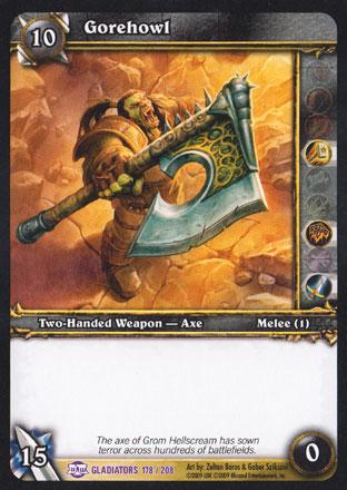 World of Warcraft TCG |Gorehowl - Blood of the Gladiators 178/208 | The Nerd Merchant