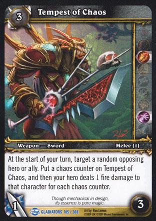 World of Warcraft TCG |Tempest of Chaos - Blood of Gladiators 185/208 | The Nerd Merchant