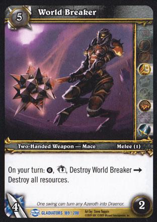 World of Warcraft TCG | World Breaker - Blood of Gladiators 189/208 | The Nerd Merchant