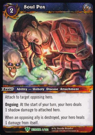 World of Warcraft TCG | Soul Pox - Betrayal of the Guardian 6/202 | The Nerd Merchant