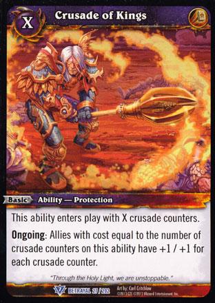 World of Warcraft TCG | Crusade of the Kings - Betrayal of the Guardian 27/202 | The Nerd Merchant