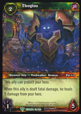 World of Warcraft TCG | Thoglos - Betrayal of the Guardian 52/202 | The Nerd Merchant