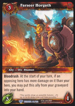 World of Warcraft TCG | Farseer Horgath - Betrayal of the Guardian 94/202 | The Nerd Merchant