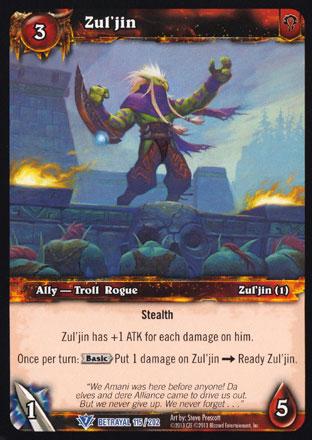 World of Warcraft TCG | Zul'Jin - Betrayal of the Guardian 115/202 | The Nerd Merchant