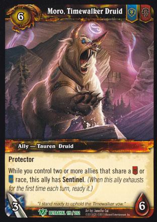 World of Warcraft TCG | Moro, Timewalker Druid - Betrayal of the Guardian 119/202 | The Nerd Merchant