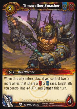 World of Warcraft TCG | Timewalker Smasher - Betrayal of the Guardian 124/202 | The Nerd Merchant