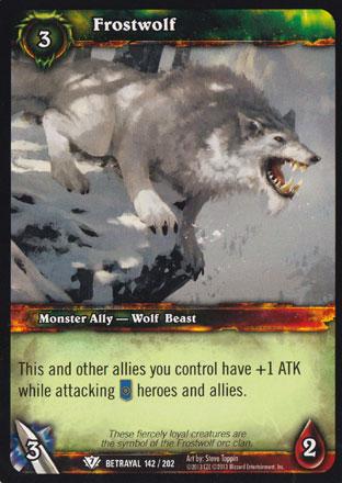 World of Warcraft TCG | Frostwolf - Betrayal of the Guardian 142/202 | The Nerd Merchant