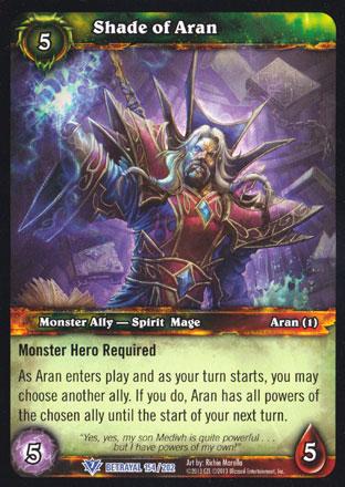 World of Warcraft TCG | Shade of Aran - Betrayal of the Guardian 154/202 | The Nerd Merchant