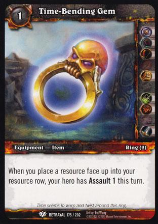 World of Warcraft TCG | Time-Bending Gem - Betrayal of the Guardian 175/202 | The Nerd Merchant