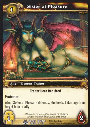 World of Warcraft TCG | Sister of Pleasure - Black Temple Raid #41 | The Nerd Merchant