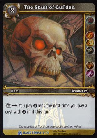 World of Warcraft TCG | The Skull of Gul'dan - Black Temple Treasure 5/12 | The Nerd Merchant