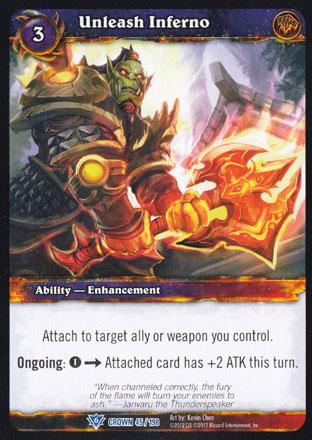 World of Warcraft TCG | Unleash Inferno - Crown of the Heavens 45/198 | The Nerd Merchant