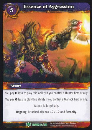 World of Warcraft TCG | Essence of Aggression - Crown of the Heavens 62/198 | The Nerd Merchant