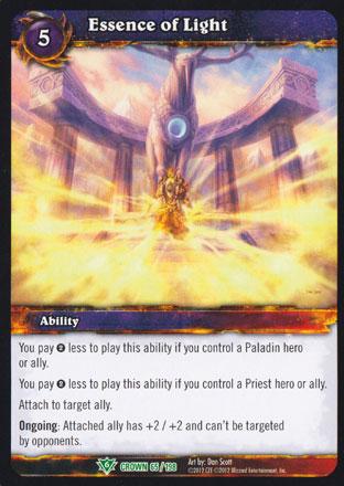 World of Warcraft TCG | Essence of Light - Crown of the Heavens 65/198 | The Nerd Merchant