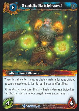 World of Warcraft TCG | Graddis Battlebeard - Crown of the Heavens 86/198 | The Nerd Merchant