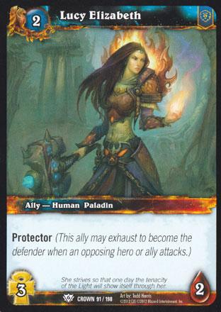 World of Warcraft TCG | Lucy Elizabeth - Crown of the Heavens 91/198 | The Nerd Merchant