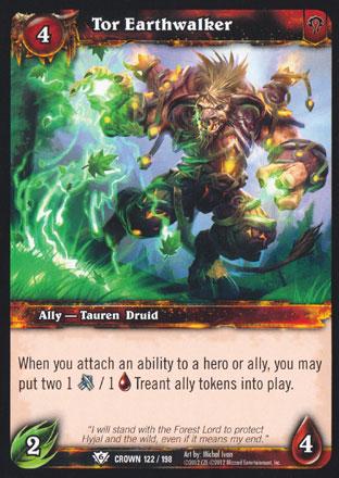 World of Warcraft TCG | Tor Earthwalker - Crown of the Heavens 122/198 | The Nerd Merchant