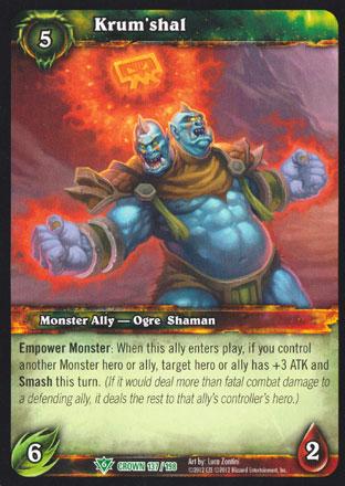 World of Warcraft TCG | Krum'shal - Crown of the Heavens 137/198 | The Nerd Merchant