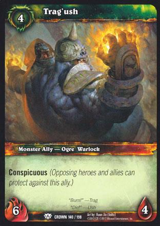 World of Warcraft TCG | Trag'ush - Crown of the Heavens 140/198 | The Nerd Merchant